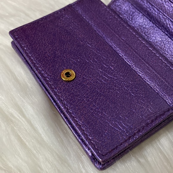 Authentic 2018 Gucci Small Wallet floral Lining Interior - Picture 10 of 16